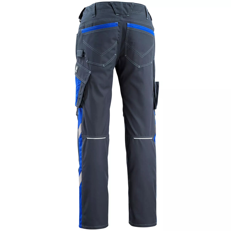 Customized Heavy Duty Elastic Twill Cotton En 20471 Outdoor Construction Tactical Men Workwear Cargo Pants Trousers