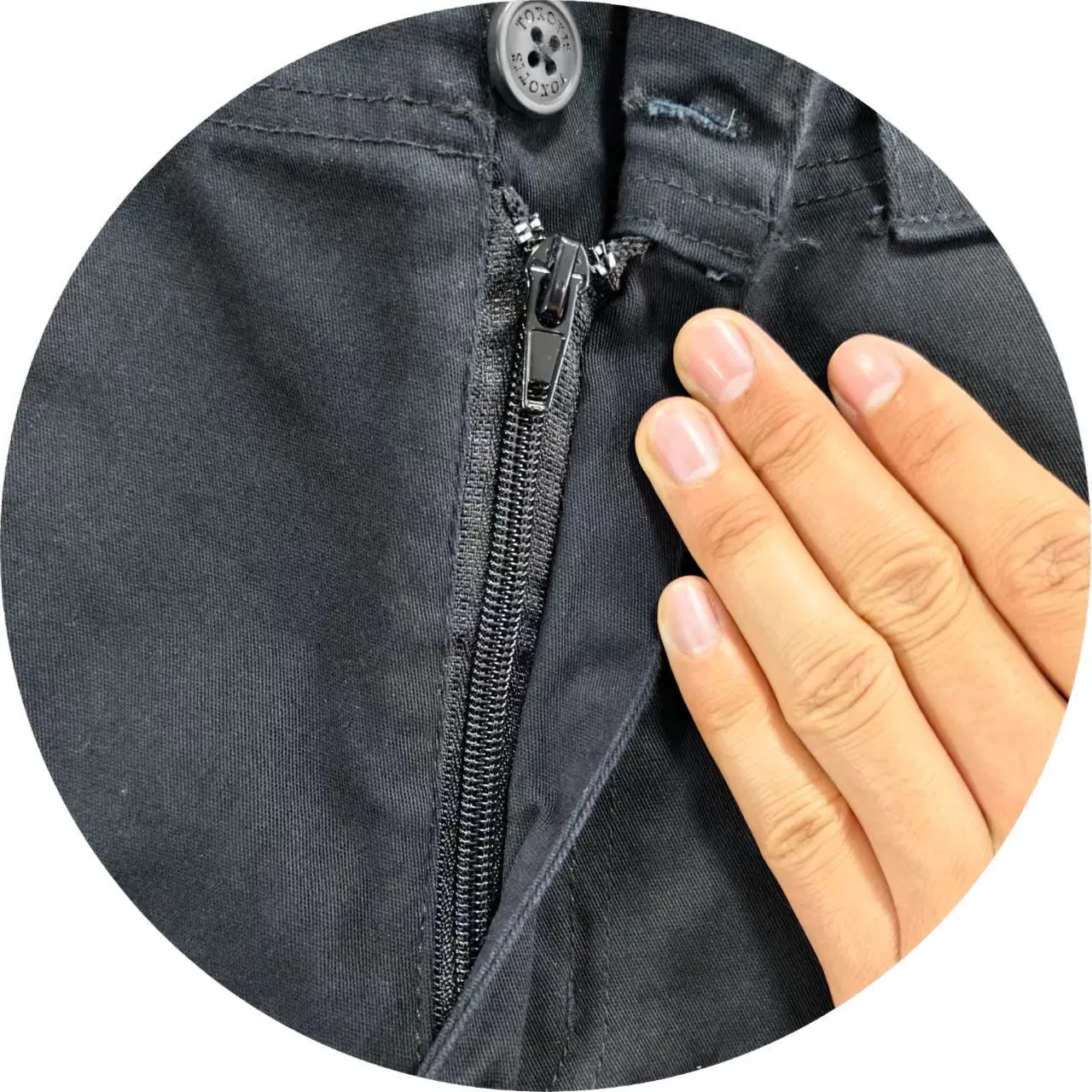 Men's Durable Cotton Blend Cargo Trousers - Breathable &amp; Comfort - for Outdoor Activities &amp; Daily Wear