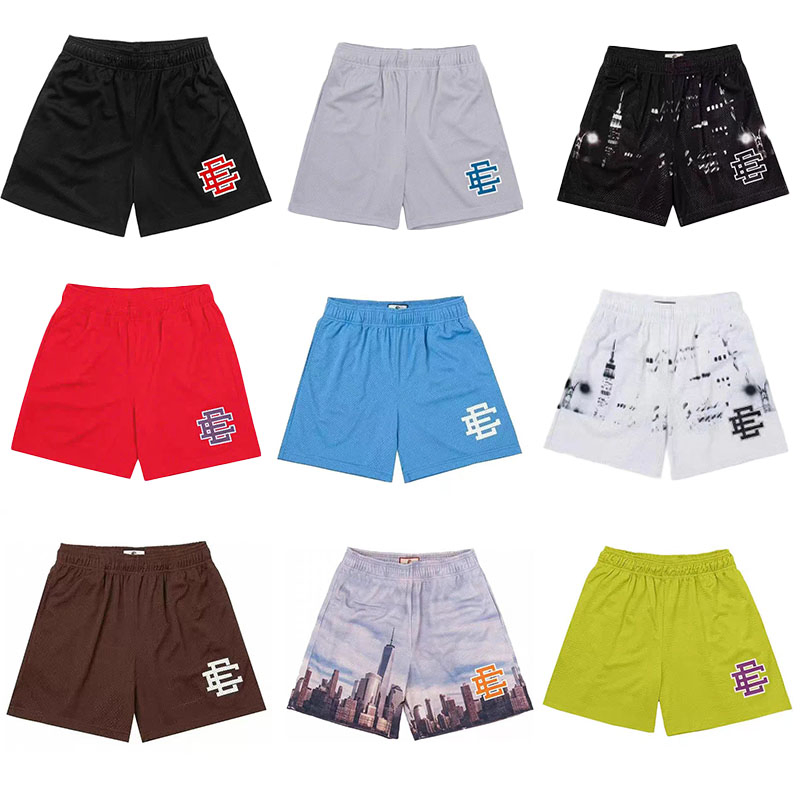 OEM Streetwear Shorts Custom Blank Mesh Shorts for Men Hellstar Denim Tears Spider Eric Emanuel Inspired Designs