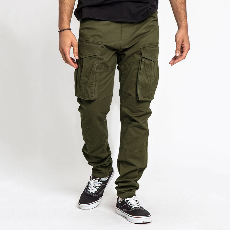 Fashion Pants OEM Fashion Men's Chino Trousers Slim Fit Casual with Stretch Pants