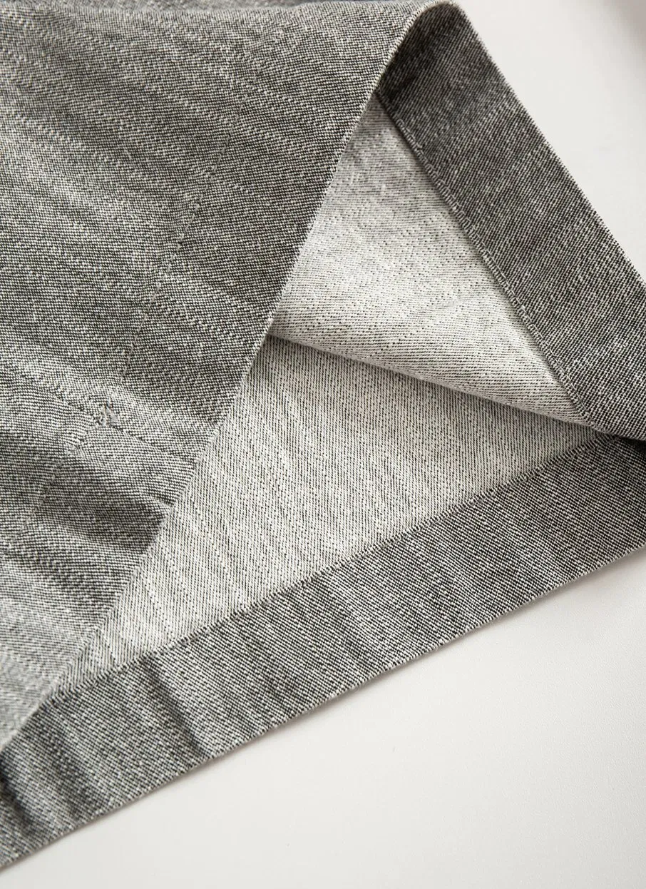 Women's Linen-Cotton High-Waist Wide-Leg Trousers