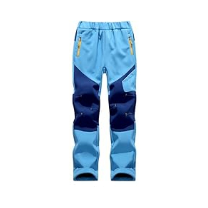 Outdoor Child Unisex Fitness Softshell Insulated Waterproof Kids Wear Cargo Pants Trousers