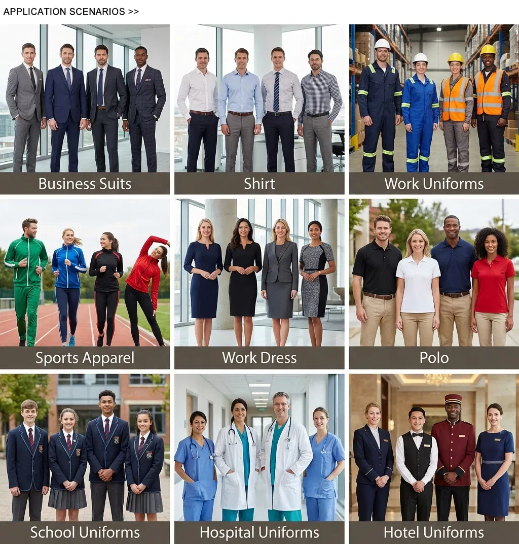 Full Uniform Set Display