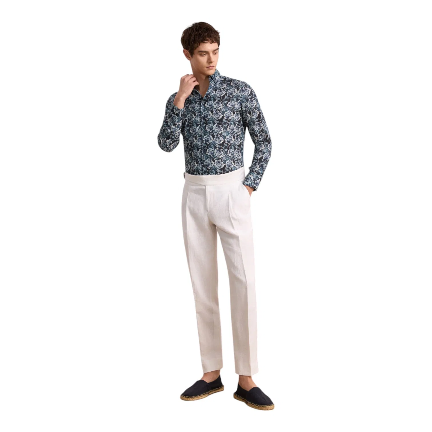 Exclusive Custom Tailored Slim Fit for Office and Special Occasions Bespoke Trouser