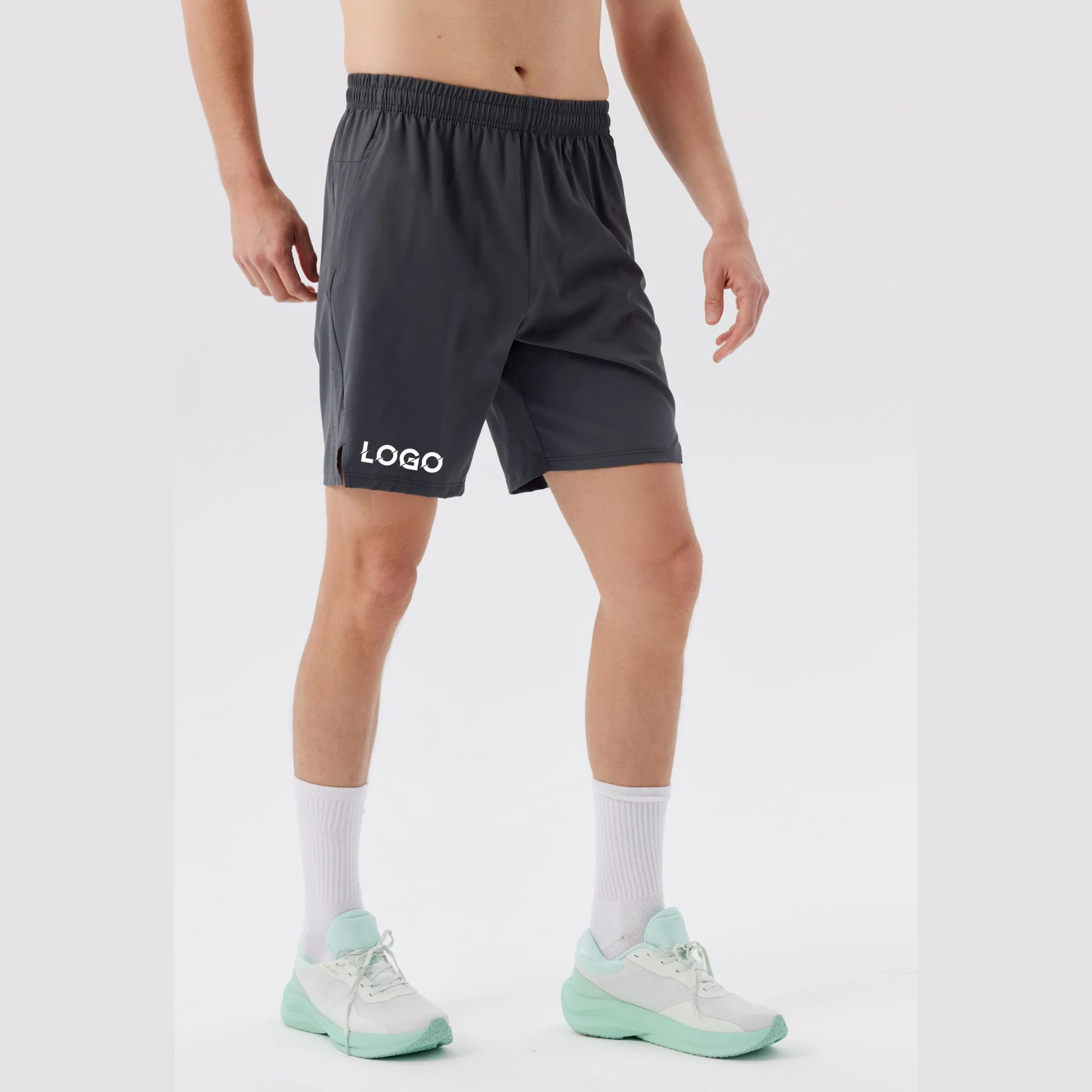 OEM Sportswear Outdoor Casual Athletic Running Quick Dry Breathable 5 Inch 135g Polyester Custom Gym Basketball Shorts for Men