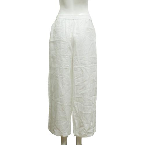 Women's Loose Wide-Leg Pants Fashionable and Elegant Linen Trousers