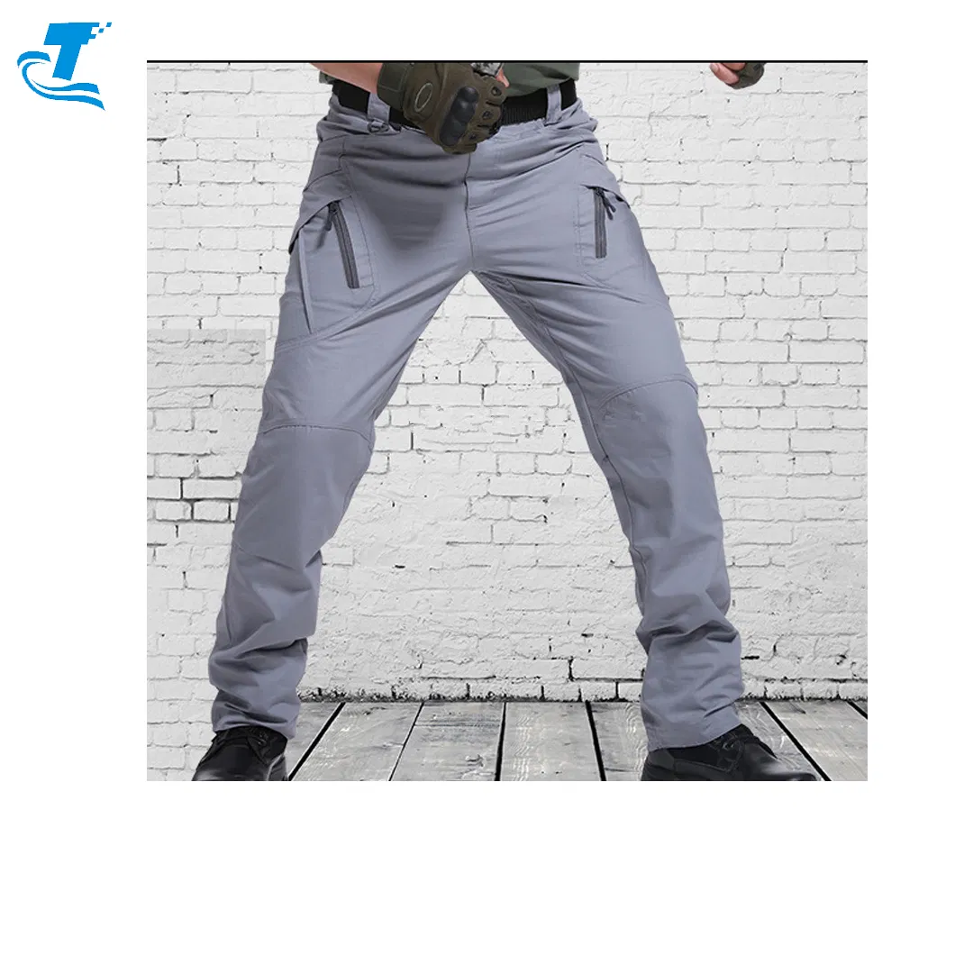Cargo Trousers Combats Work Loose Workwear Man Pant Outdoor Hiking Casual Trousers