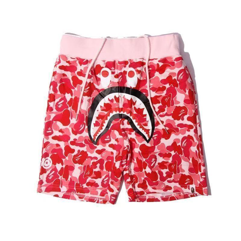 High Quality 100% Cotton High Street Shorts Unisex Camouflage Shark Shorts Quick Dry Breathable Casual Swimming Cargo