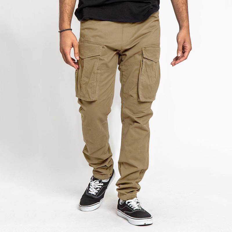 Fashion Pants OEM Fashion Men's Chino Trousers Slim Fit Casual with Stretch Pants