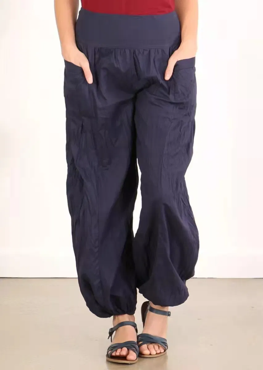 Womens Casual Linen Beach Pants