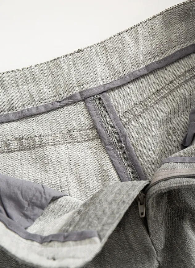 Women's Linen-Cotton High-Waist Wide-Leg Trousers