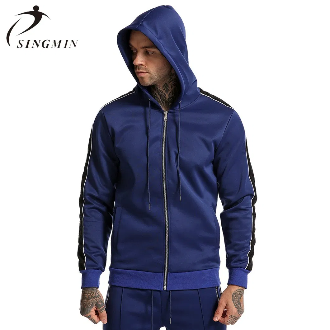 2021 Custom Men Training Fitness Sports Hoodie Tracksuit for Men