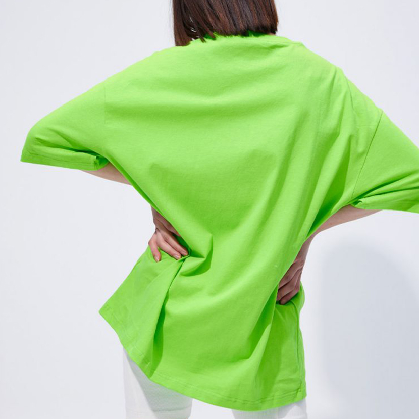 Wholesale Workout Breathable Quick Dry Cotton T-Shirts Women's Sport Topsloose Oversize Sports Short Sleeve Tee Shirts