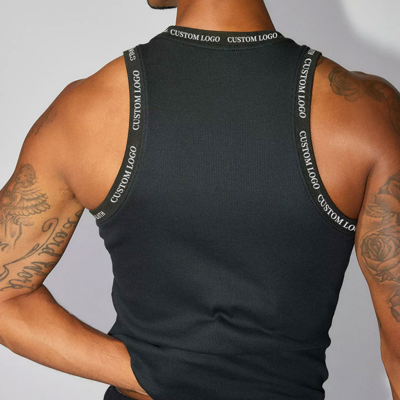 Mens Gym Breathable Workout Running Singlet Muscle Athletic Shirts Sleeveless Vest Fitness Tank Top Men