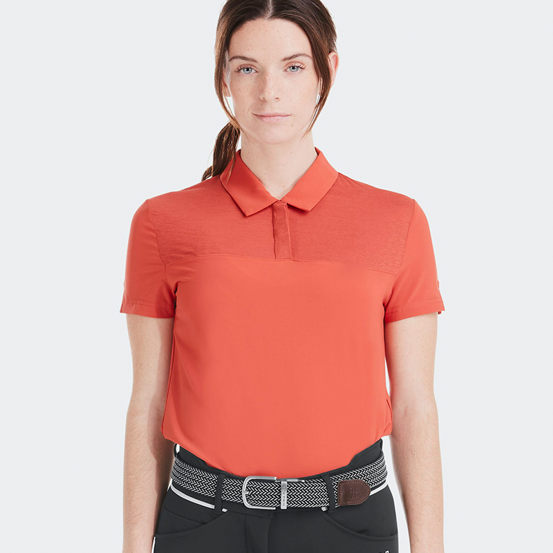 Hot Sale Workout Training Base Layer Quick Dry Ladies Short Sleeve Shirts Equestrian Clothing