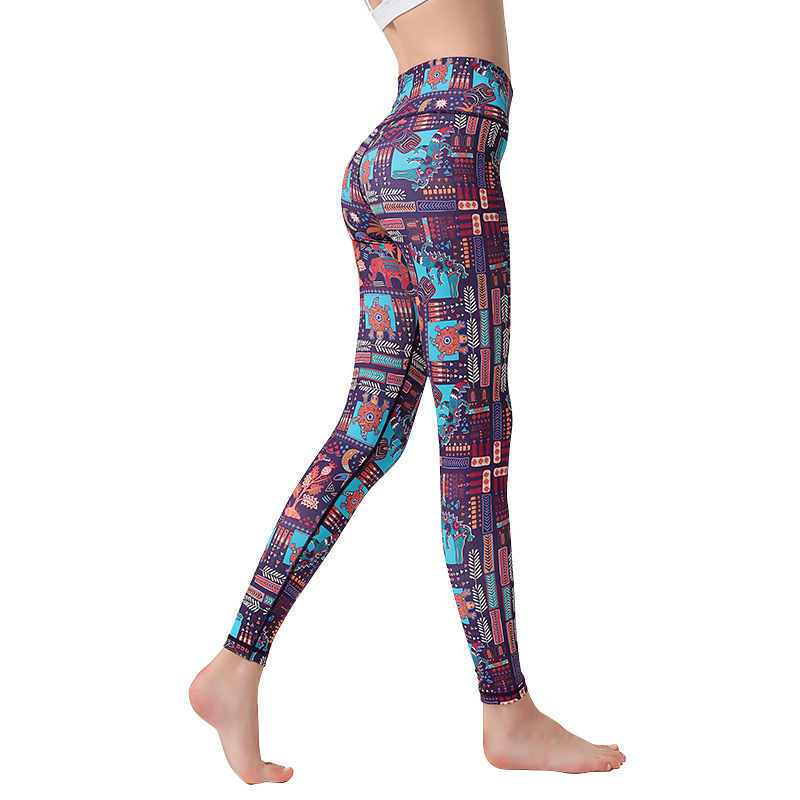 New Leopard Women's Yoga Pants Womens Compression Sport Fitness Leggings