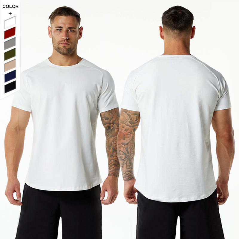 Men Sports Shirt Quick Dry Gym Fitness Workout Sports Shirt for Men