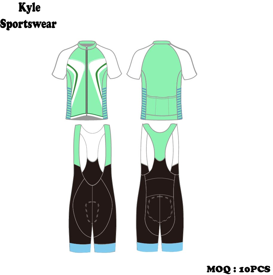 Small MOQ Cycling Jersey Custom Bike PRO Cycling Jersey Bib Shorts