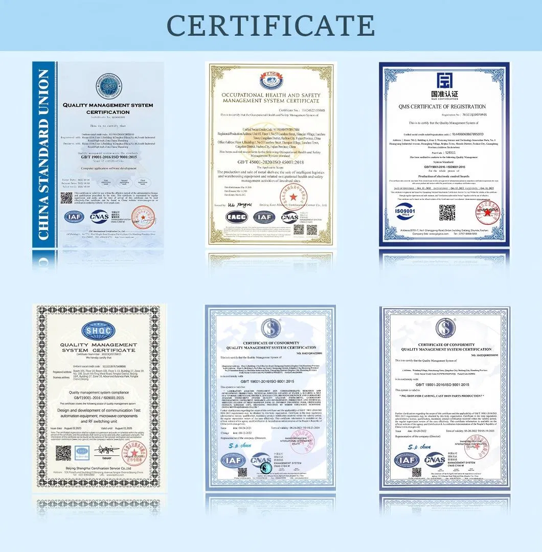 Certification