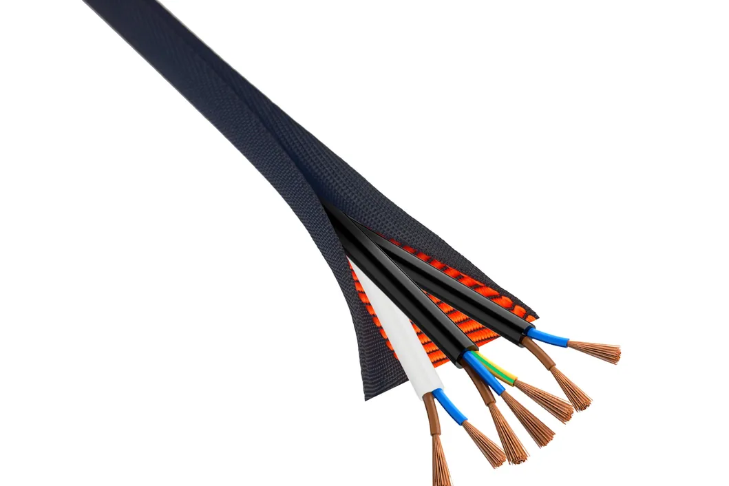 Self-Rolling Braided Sleeving