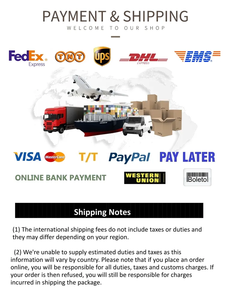 Shipping and Payment