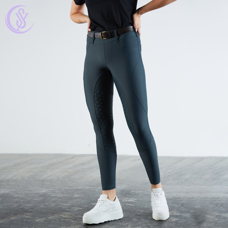 New Fashion Professional Rider Ladies Jodhpurs Equestrian Clothing High Waist Riding Tights