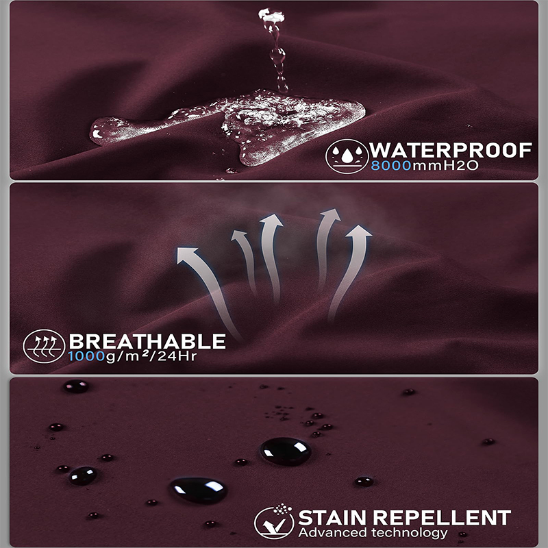 Outdoor Cycling Running Sport Tactical Windproof Waterproof Hooded Softshell Jacket for Women