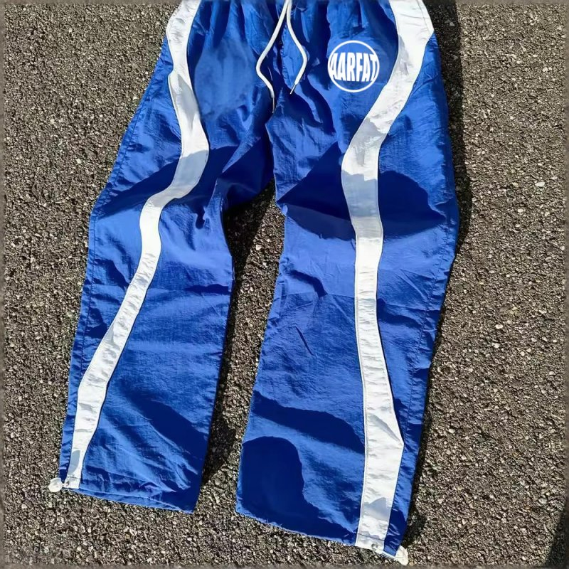 Custom Zipper Two Piece Set Jogging Suit Lightweight Windbreaker Waterproof Tracksuit Nylon Jackets and Nylon Track Pants