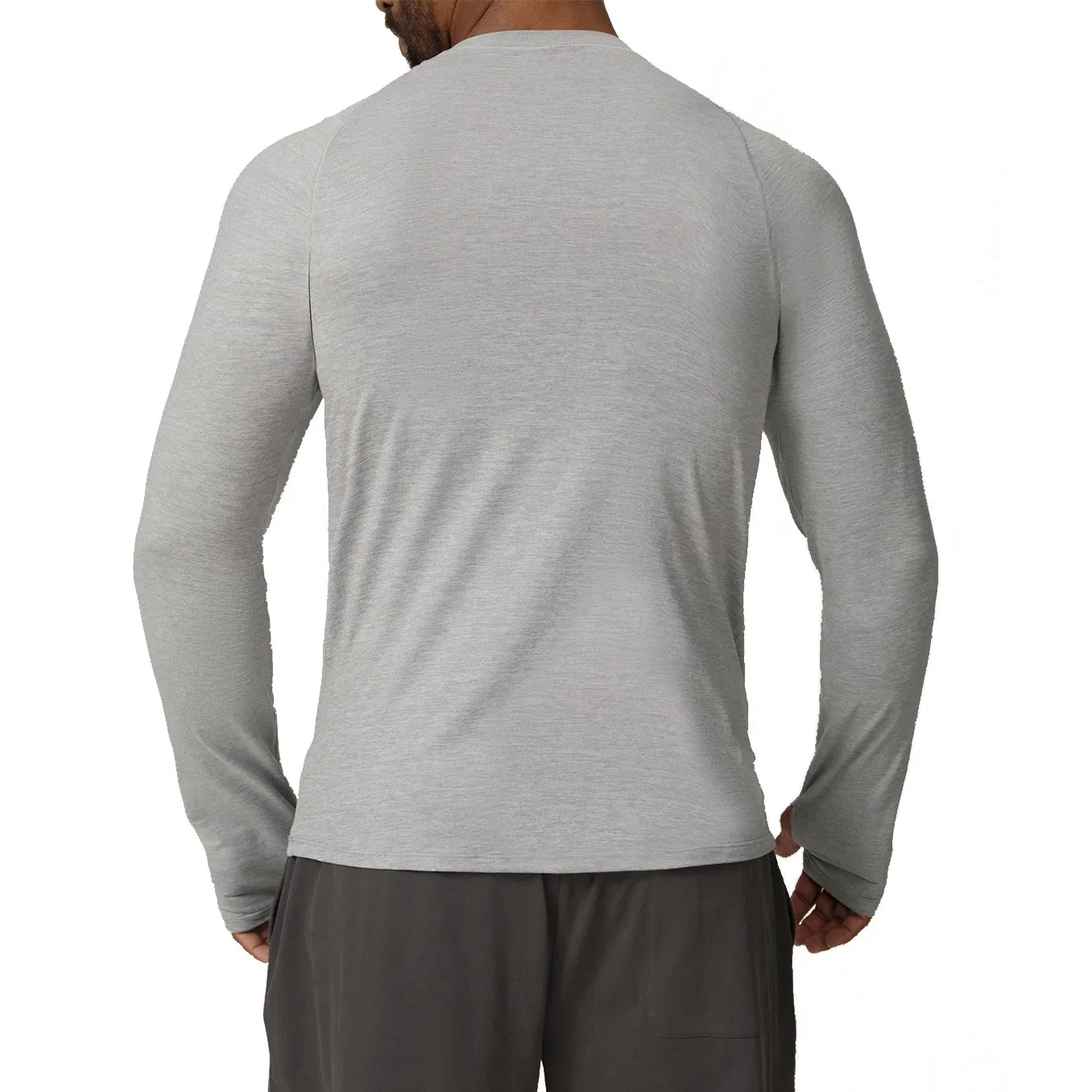 Long Sleeve Shirts for Men Quick Dry Moisture Wicking Mens Athletic Sport Tee Shirts Gym Workout T Shirts