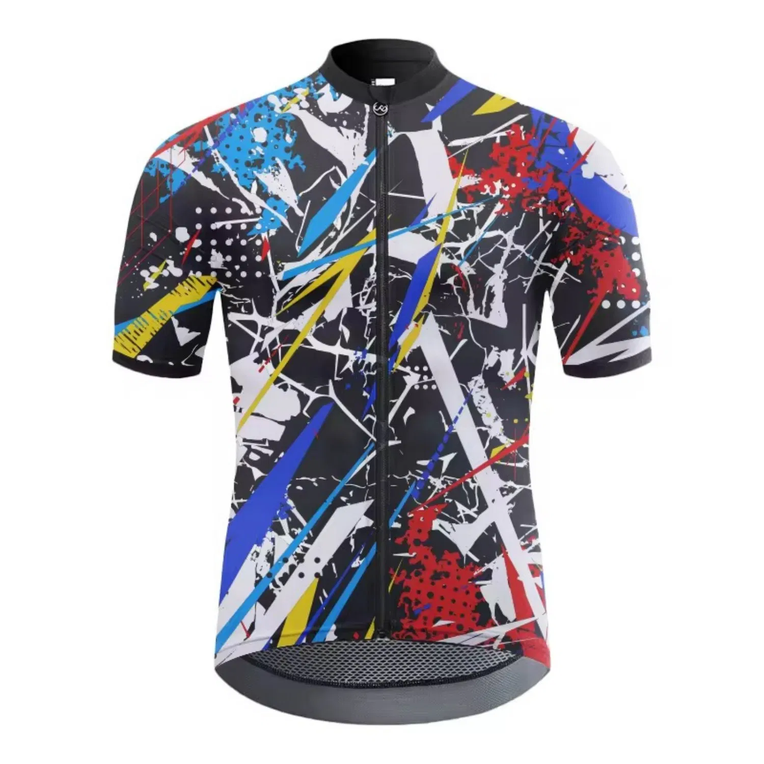 Breathable Mens Team Cycling Wear Bicycle Riding Shirt Light Weight Bike Jersey