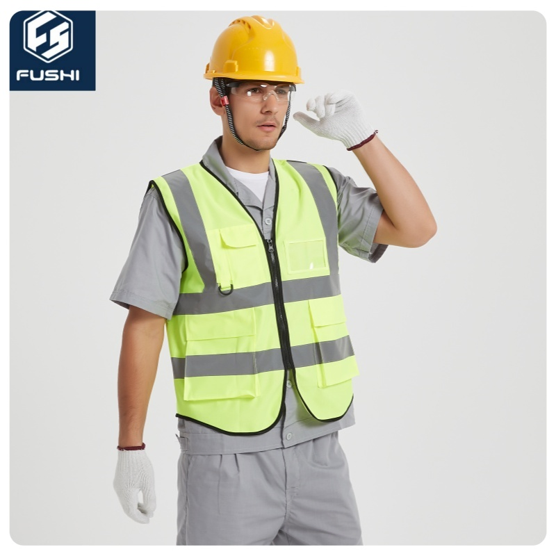 High-Visibility Reflective Safety Vest for Enhanced Personal Protection