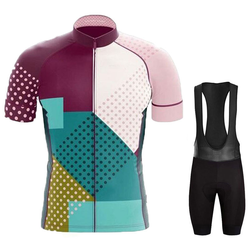 2021 China New Style High Quality Cycling Wear Bike Clothing Jersey Clothes with Cheap Price for Men 2PC Cycling Wear