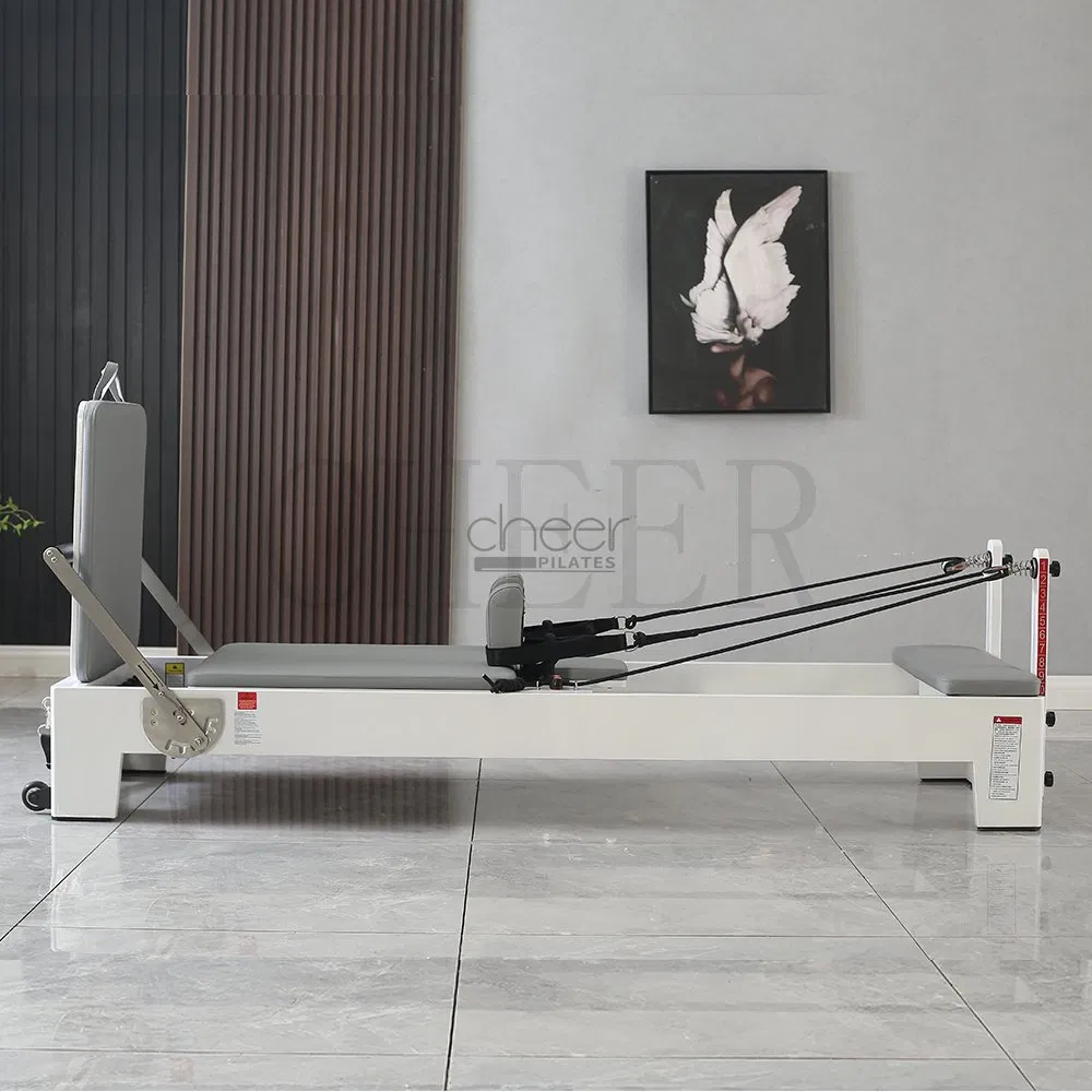 Portable Wooden Pilates Reformer Core Bed Designed for Yoga Studio and Home Training Use