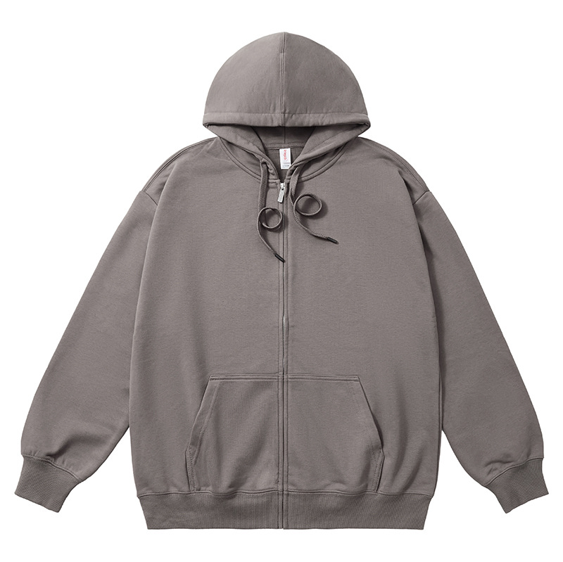 AI-MICH Custom Logo Plain High Quality Casual Oversized Blank Zip Up Training Wear Hoodies&Sweatshirts