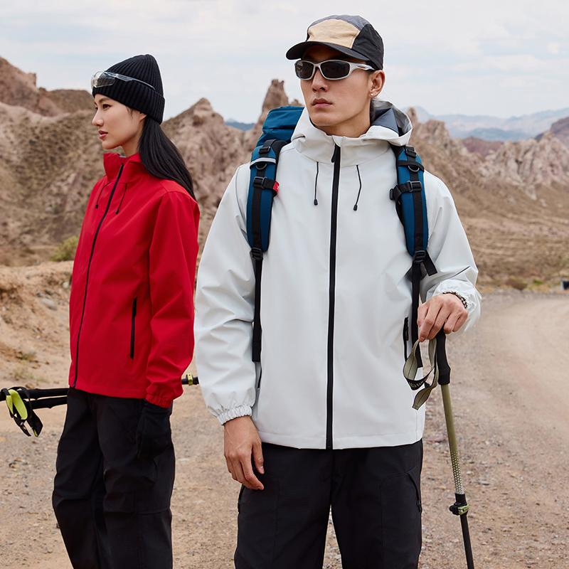 Lightweight Hooded Outdoor Coat for Running Travel Hiking Camping Wholesale Jacket