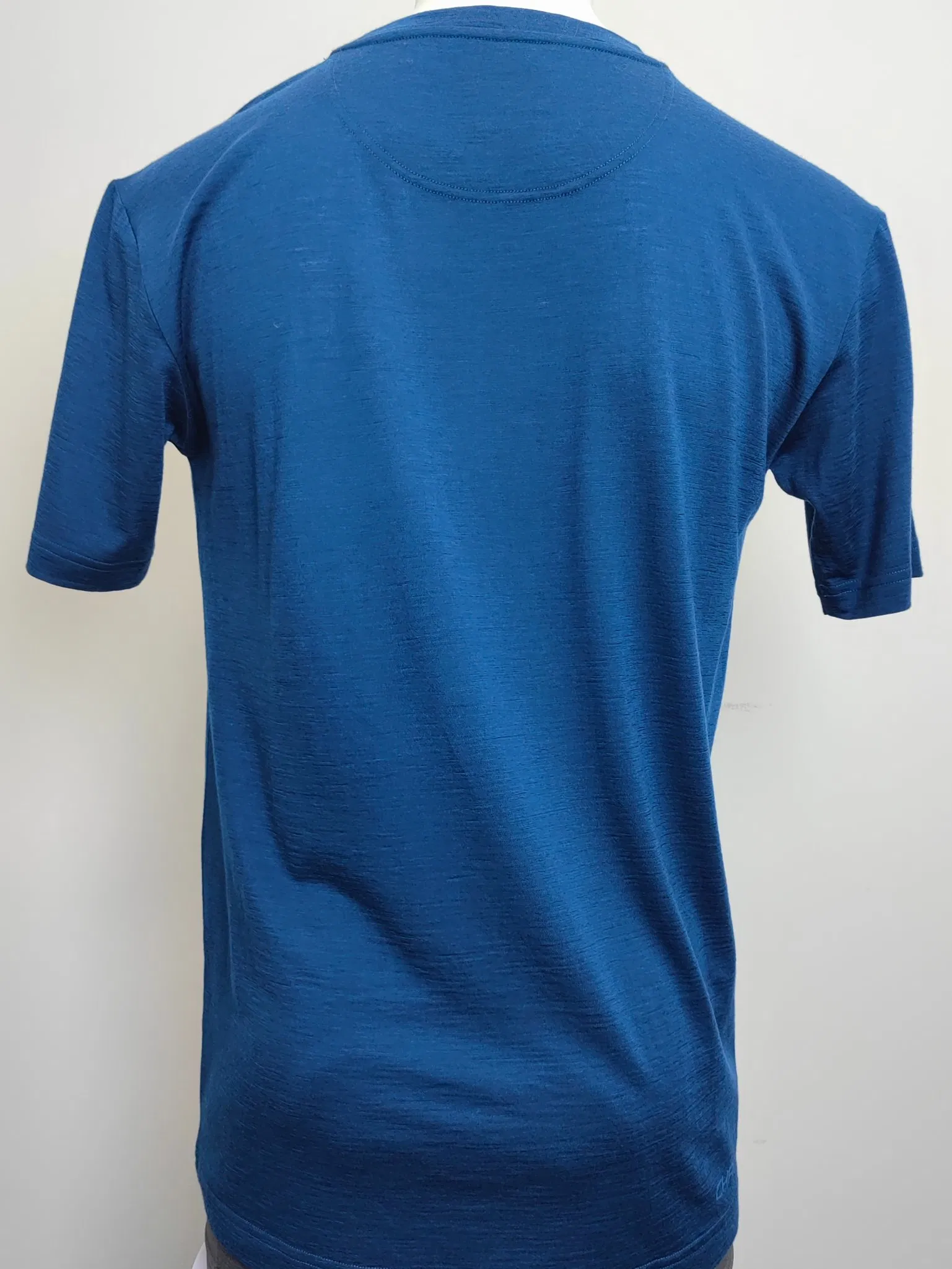 Mens Sports Wear Natural Merino Wool Blend Short Sleeve MTB Cycling Bicycle Jersey Tee Base Layer