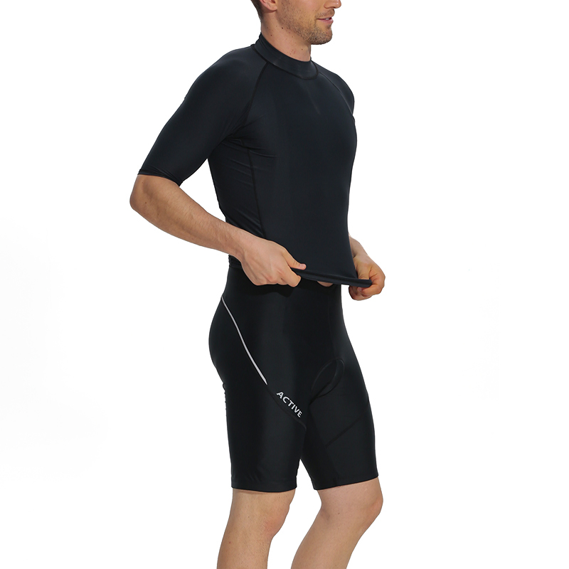 Men Quick Dry Upf 50+ Cycling Bib Shorts Bike Tights 3D Padded Shorts