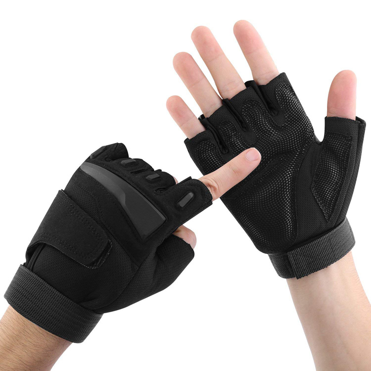 High Quality Sport Gym Half Finger Anti Slip Fitness Wrist Protection Gloves