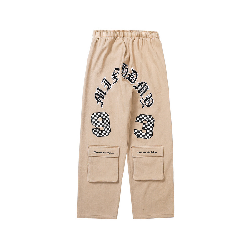 Wholesale Running Terry Sweat Track Pants Blank Trousers Custom Embroidery Printing Logo Men's Bottom Sports Jogger Cargo Pants Sweatpants for Men