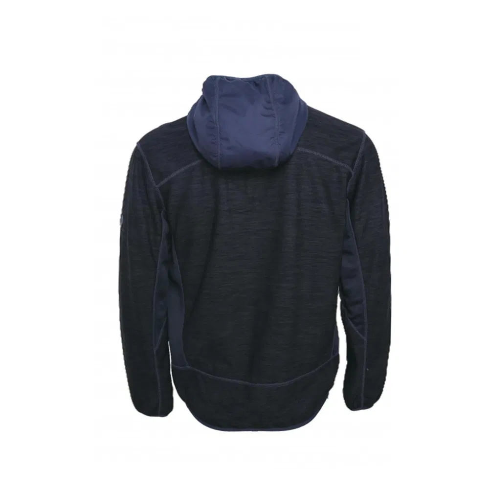 Men's Running Winter Jacket with Hood Warm Lightweight Insulated Hybrid Jackets Puffer Hiking