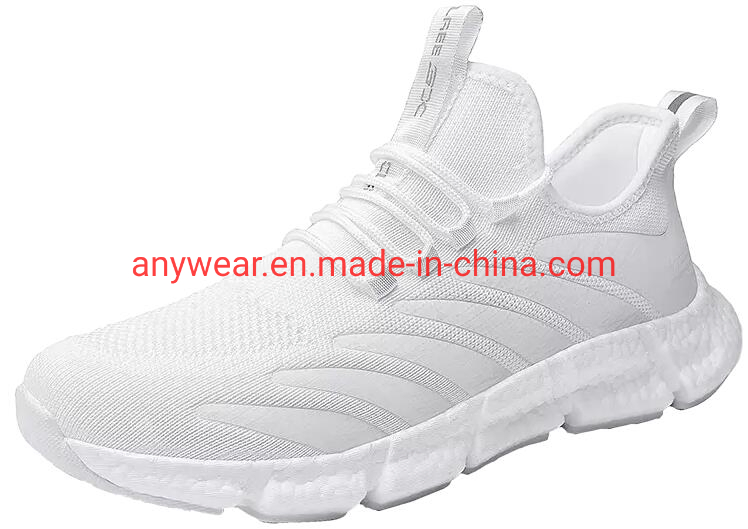 New Design Sports Running Sneaker Men Flyknit Shoes (329)