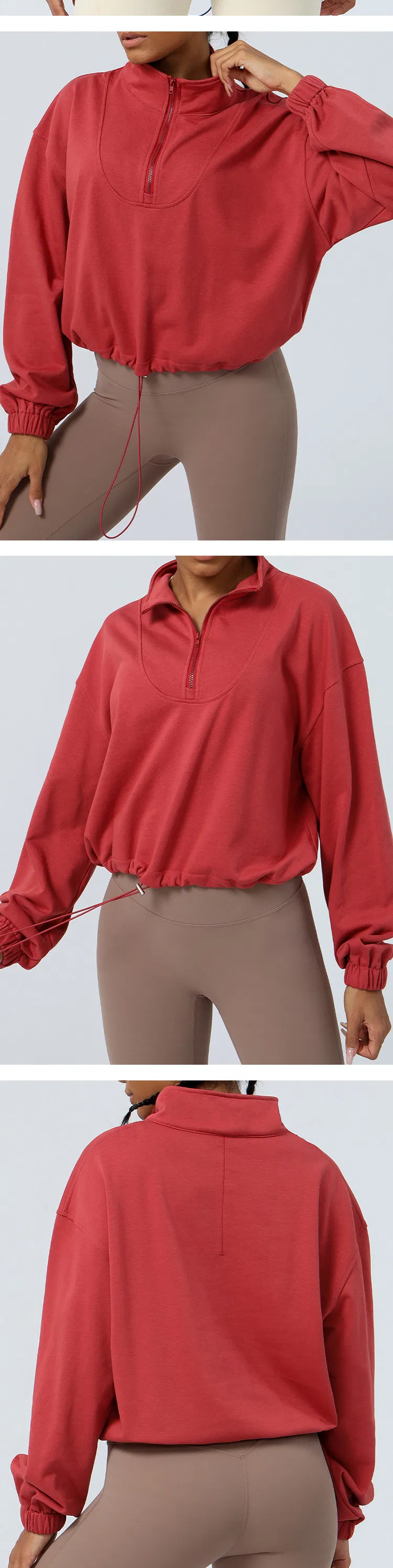 Women Sports Hoodie Detail 4