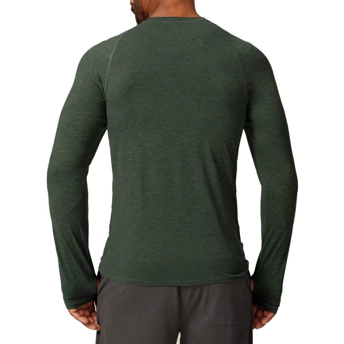 Long Sleeve Shirts for Men Quick Dry Moisture Wicking Mens Athletic Sport Tee Shirts Gym Workout T Shirts