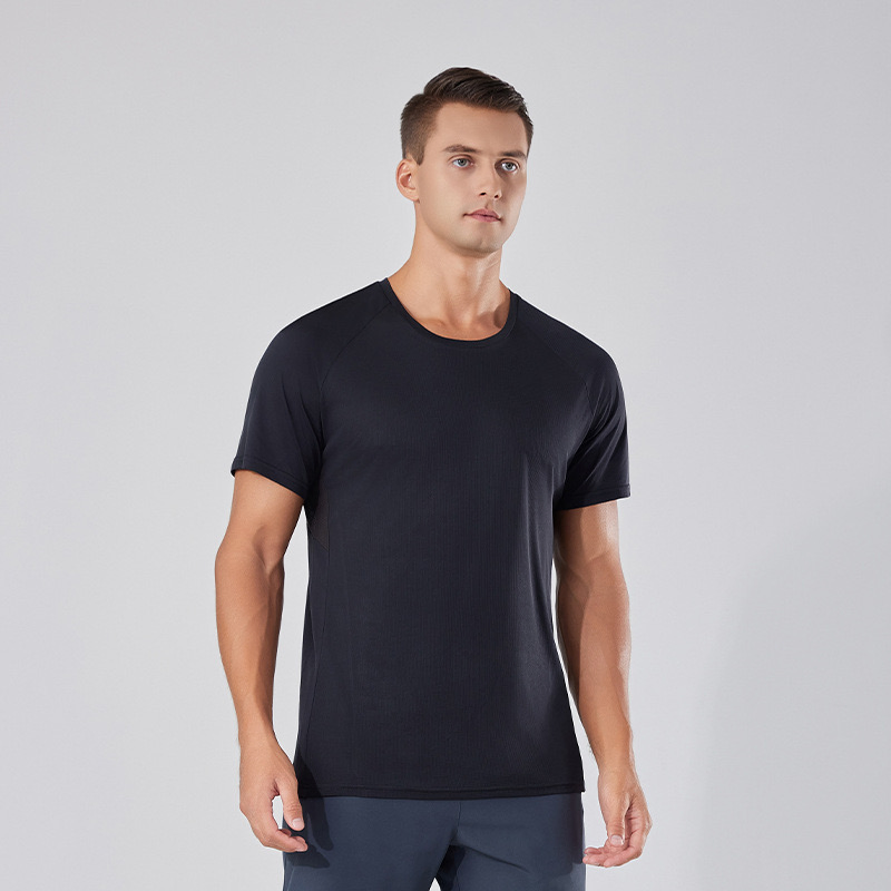 Wholesale New Active Quick Dry Mens and Womens Matching Short Sleeved Workout T Shirt, Moisture Wicking Mesh Athletic Tee Shirts for Men