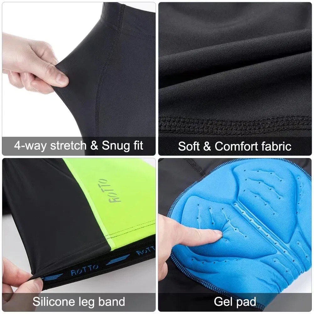 Sport Swear Men's Cycling Shirt and Padded Shorts