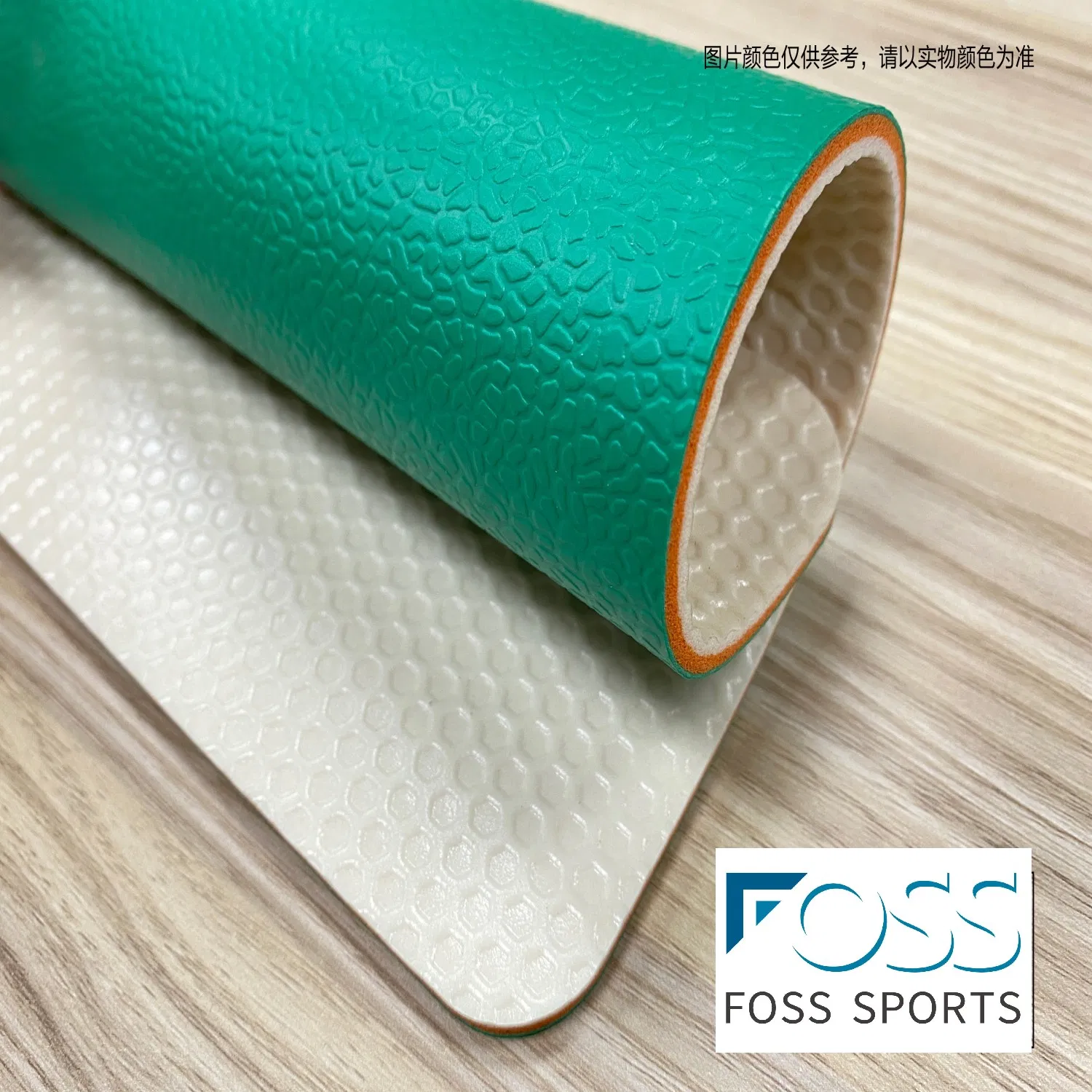 Anti-Slip PVC Surface Layer for Pickleball, Tennis, and Gym Activities