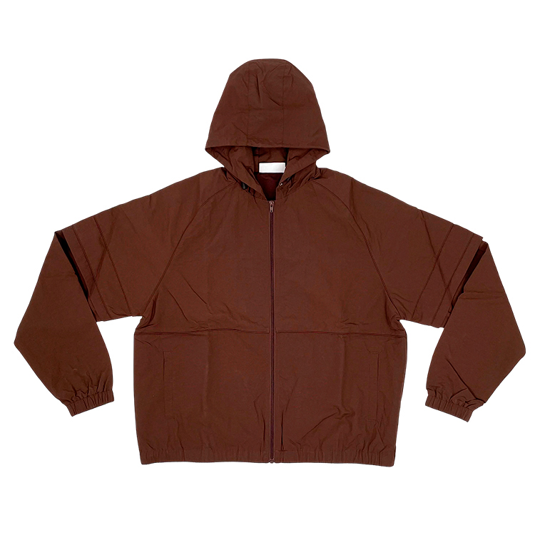 Lightweight Track Running Jacket Windbreaker Custom Breathable Waterproof Training Sportswear Windbreak Jacket