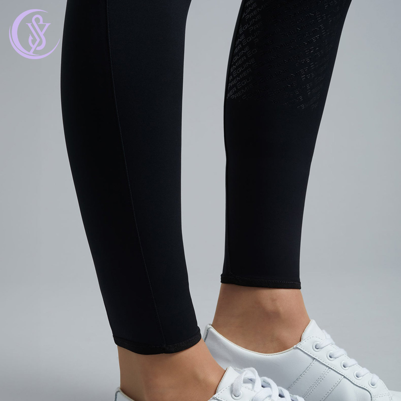 Wholesale Custom Women Competition Equestrian High Waist Breeches Professional Riding Equestrian Riding Tights