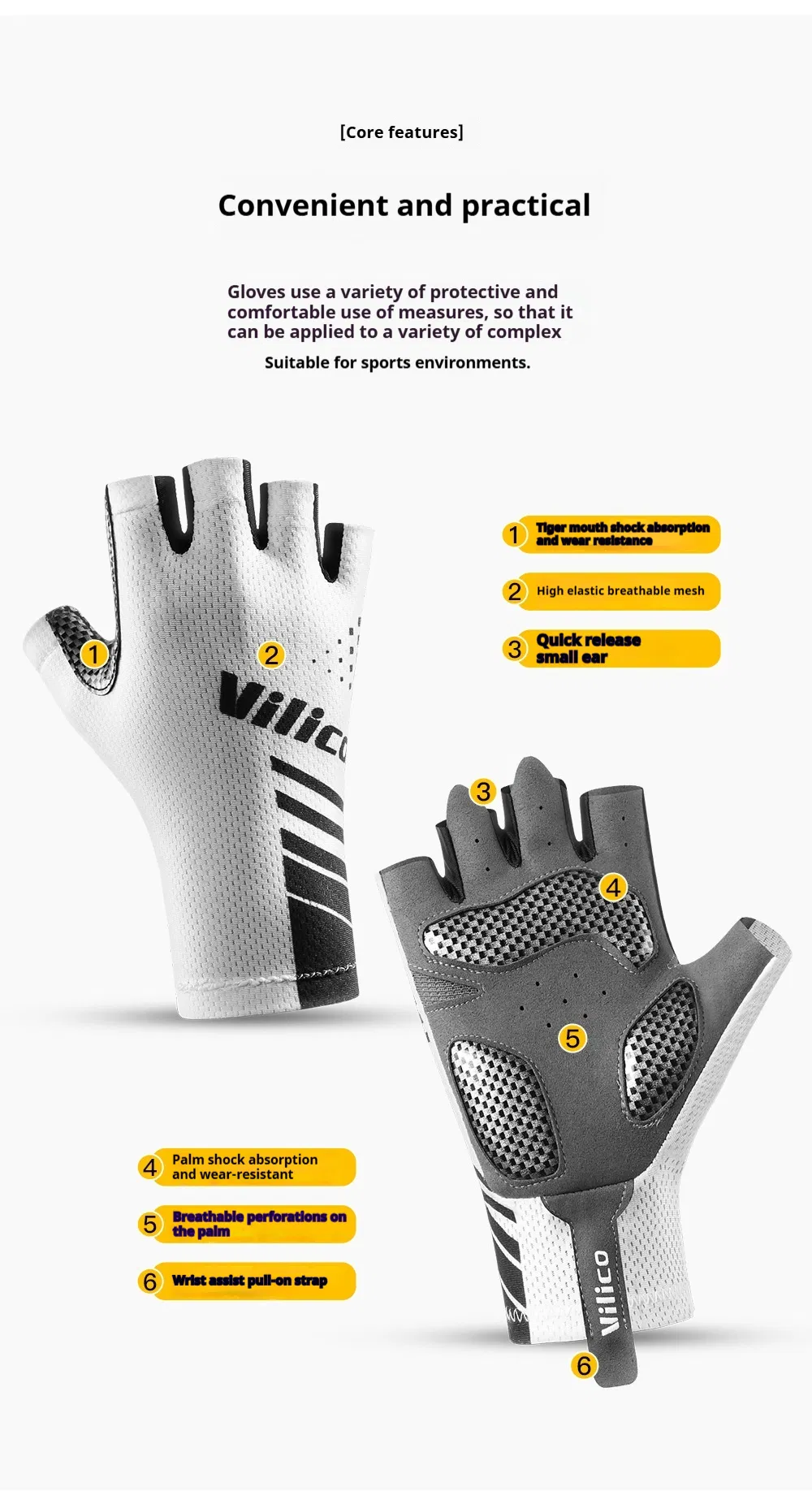 Weightlifting Training Gloves