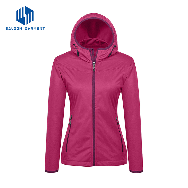 Women's Lightweight Windbreaker Windproof Water Repellent Tactical Softshell Jacket for Running Hiking